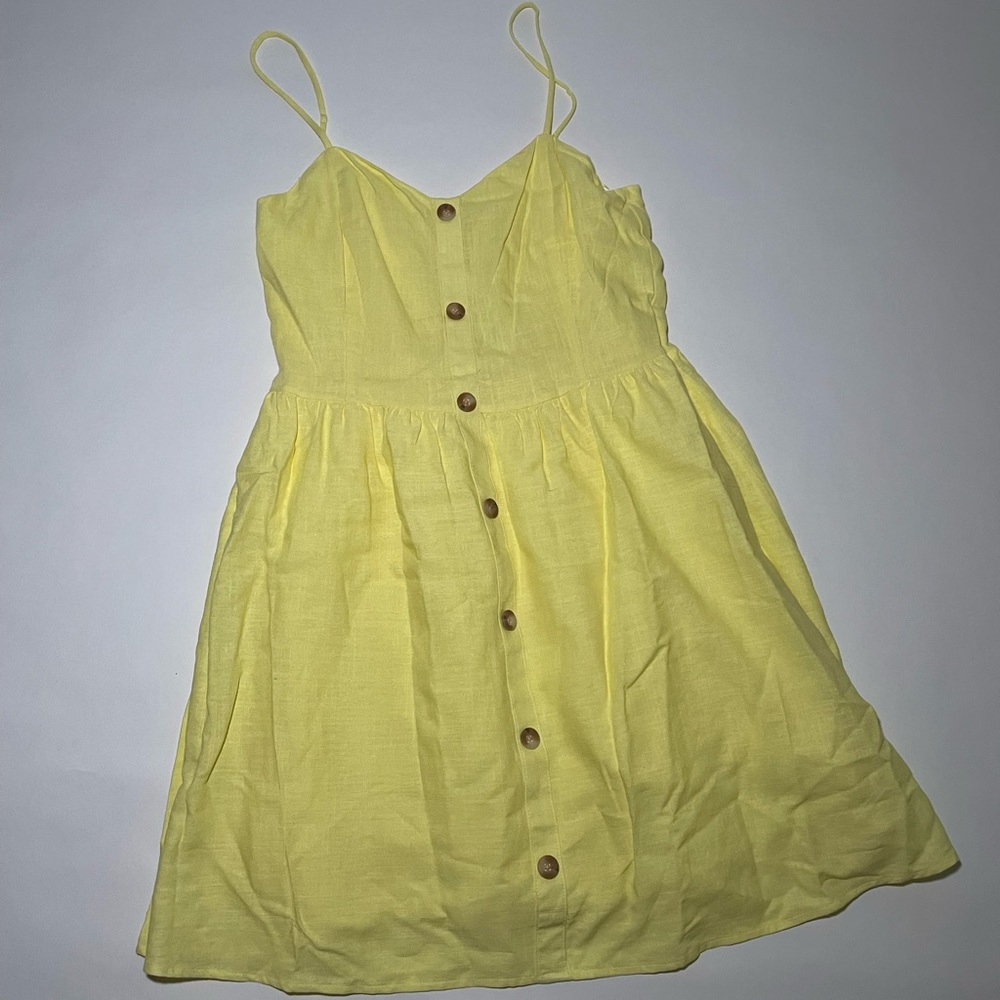 Copper Key Yellow Dress designer from Dillards